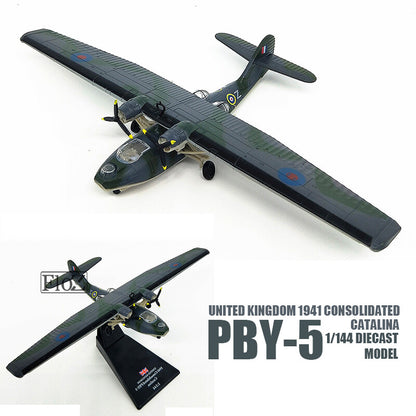 UNITED KINGDOM 1941 CONSOLIDATED PBY-5 CATALINA 1/144 diecast plane model AMER