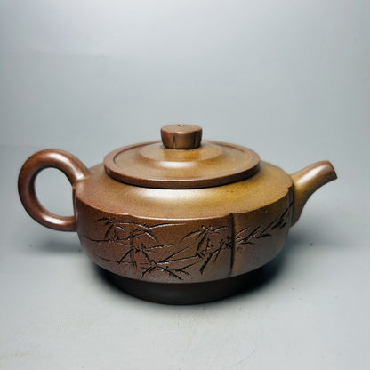 Vintage Chinese Yixing Purple Clay Teapot Zisha Ceremony Fashion Gift Teaware