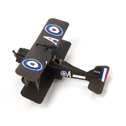 1/72 WWI SE-5A Fighter Aircraft Alloy Simulation Military Jet Airplane Kids Gift