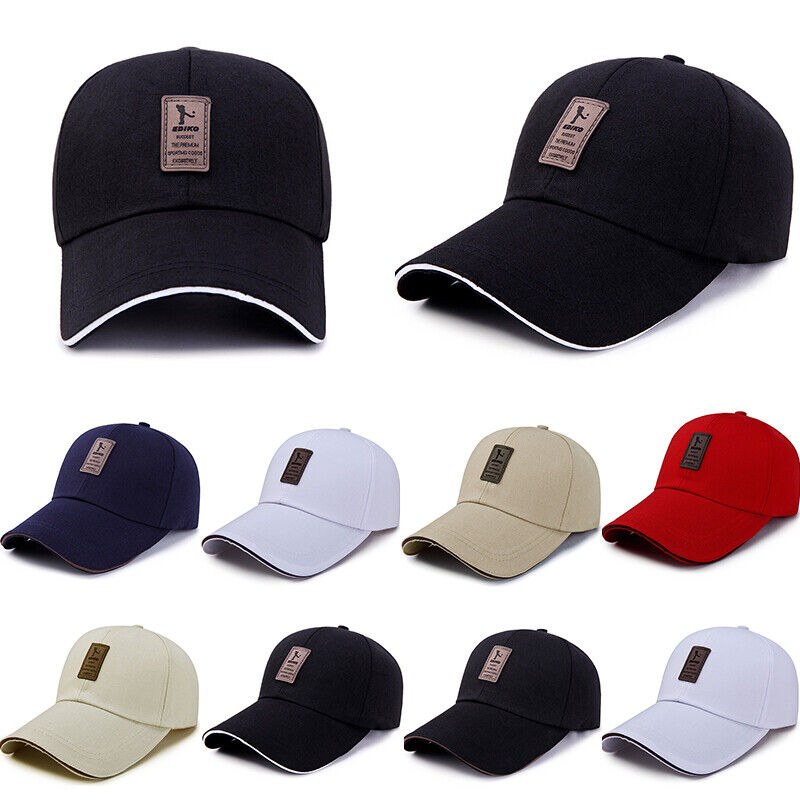 Unisex Canvas Washed Baseball Ball Cap Golf Outdoor Sport Adjustable Hat Sun Hat