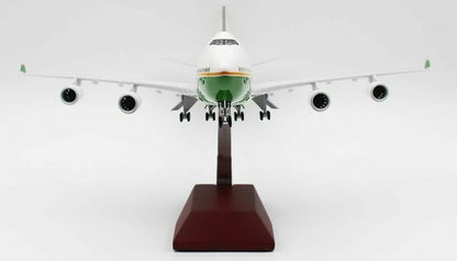 1:150 47CM EVA AIR BOEING 747-400 Passenger Airplane Landing Gear Resin Model