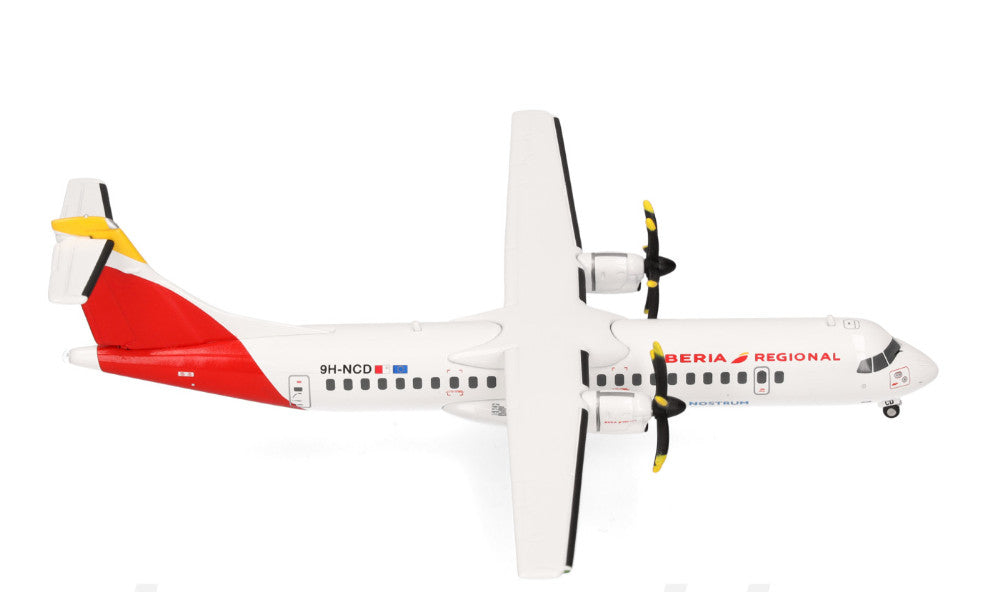 1:200 Herpa Iberia ATR-72-600 Passenger Airplane Diecast Model