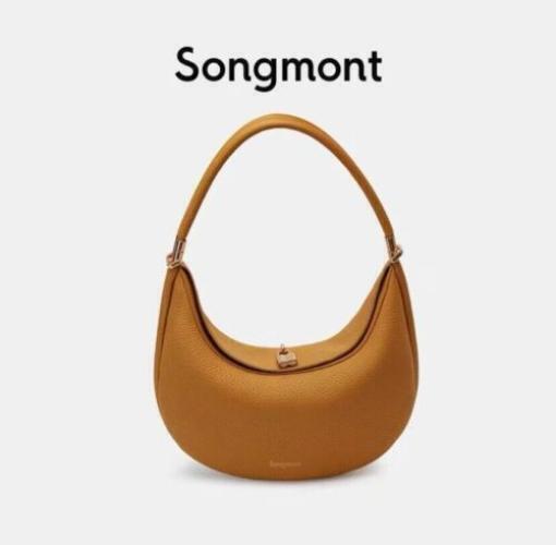 new shoulder underarm bag Songmont pine moon series moon bend bag