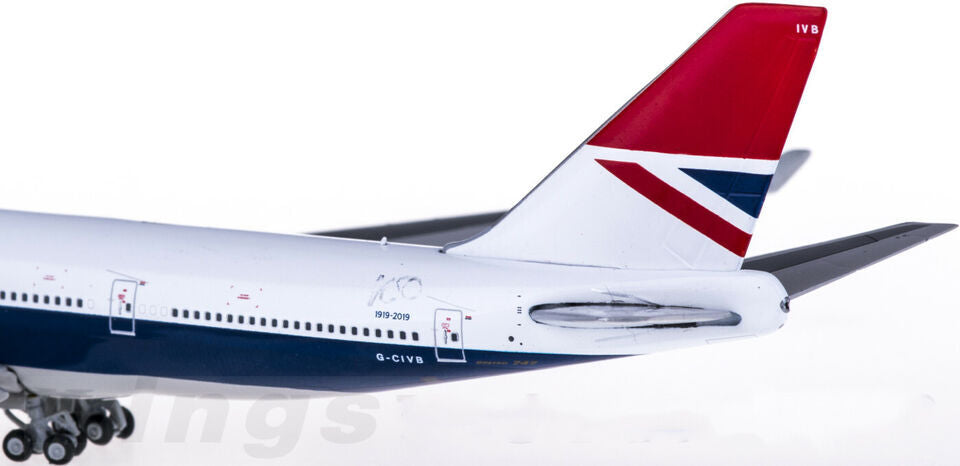 1:400 Geminijets British Airways BOEING 747-400 Passenger Airplane Diecast Model