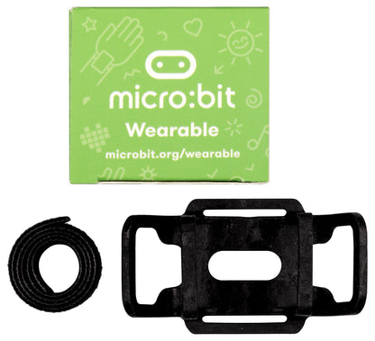 BBC Micro:bit Wearable Holder - Includes Flexible Rubber Holder and Fastening...