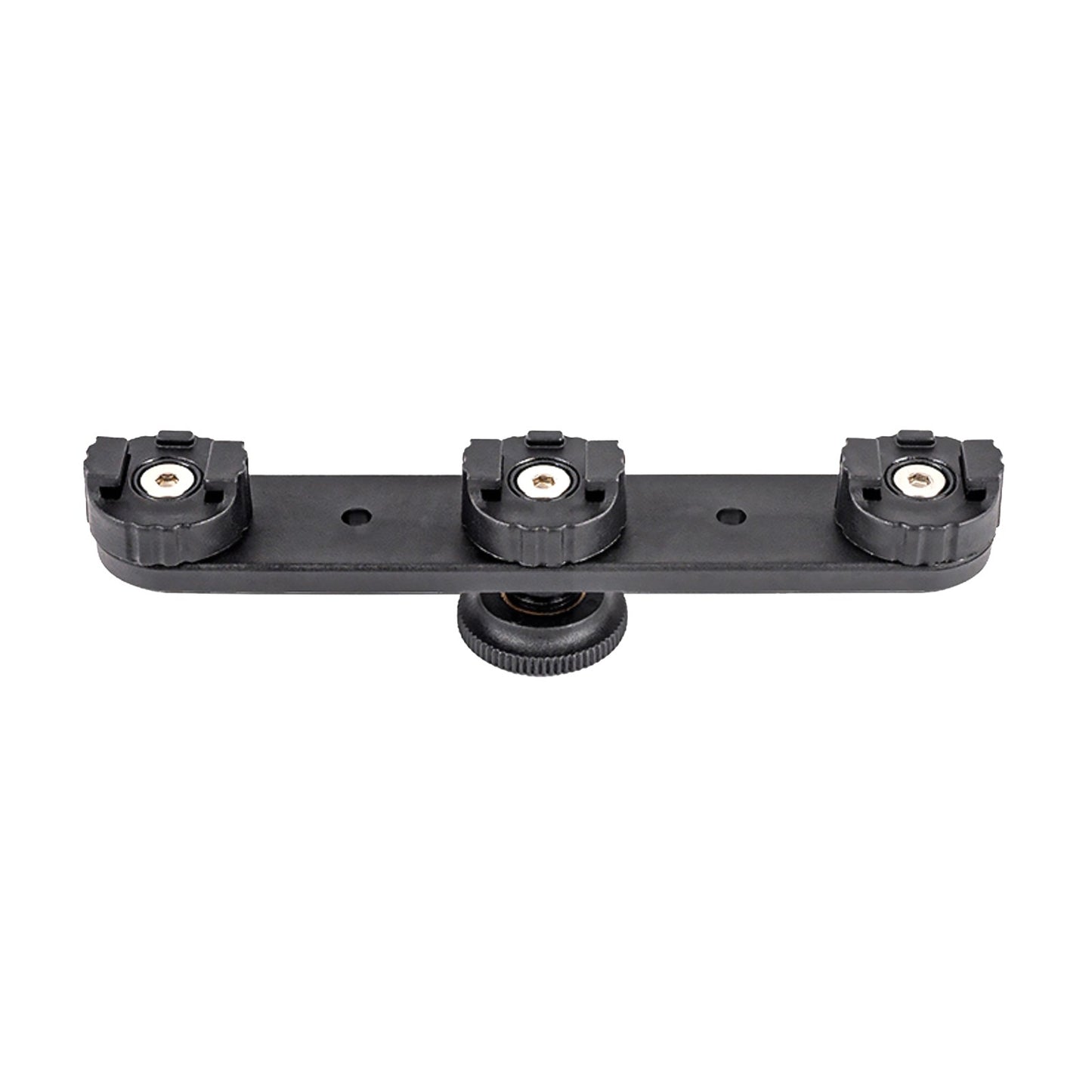 Triple Hot Shoe Bracket Mount Holder Hot Shoe Base Camera Support for Fill Light