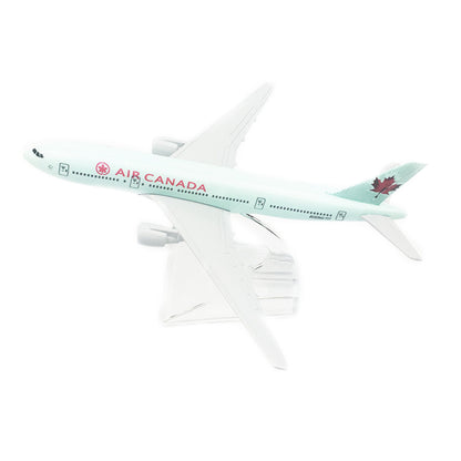 16cm Air Canada B777 Airplane Model 1:400 Simulation Aircraft Airliner Ornaments