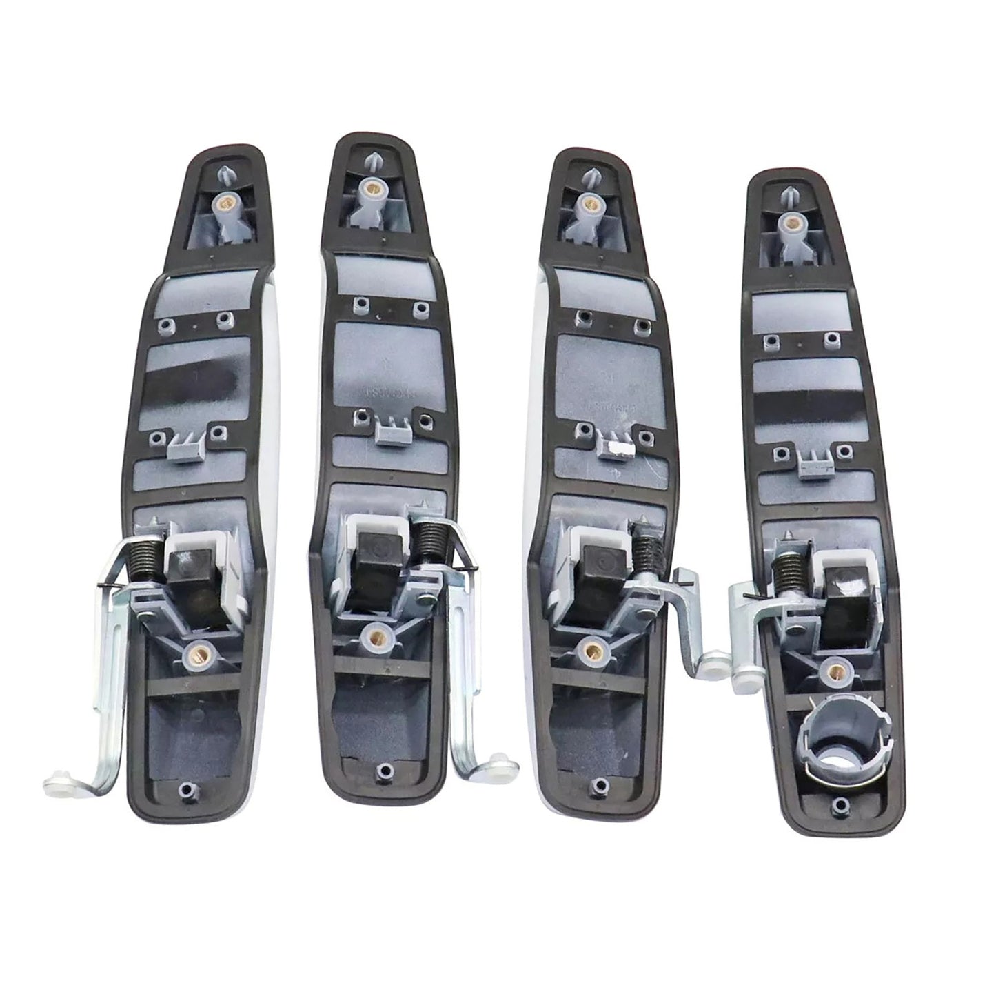 4pcs Olympic White Door Handles For Cadillac Escalade Base Sport Utility 07-13