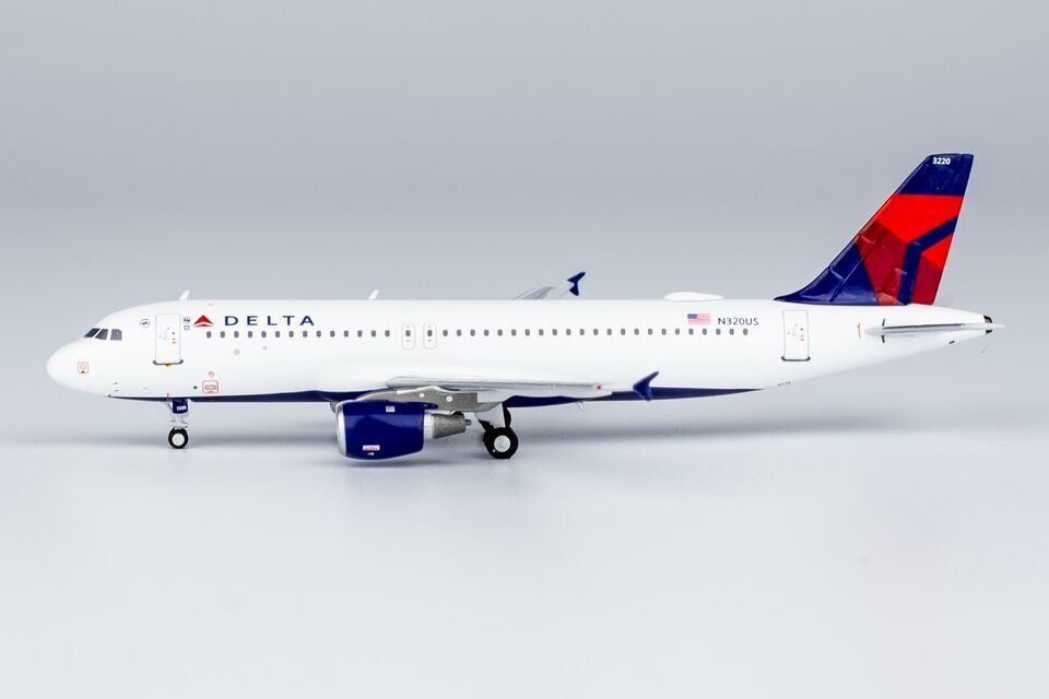 1:400 NG Model DELTA AIRBUS A320 Passenger Aircraft Plane Diecast Airplane Model