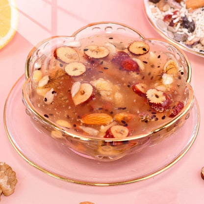 Chia Nut Lotus Root Starch Soup Canned Instant Nut Lotus Root Powder Soup 500g