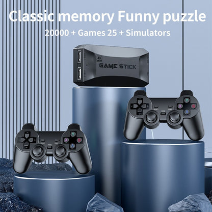 M16 Game Stick 4K Video Game Console TV HD Double Wireless Controller Compatible
