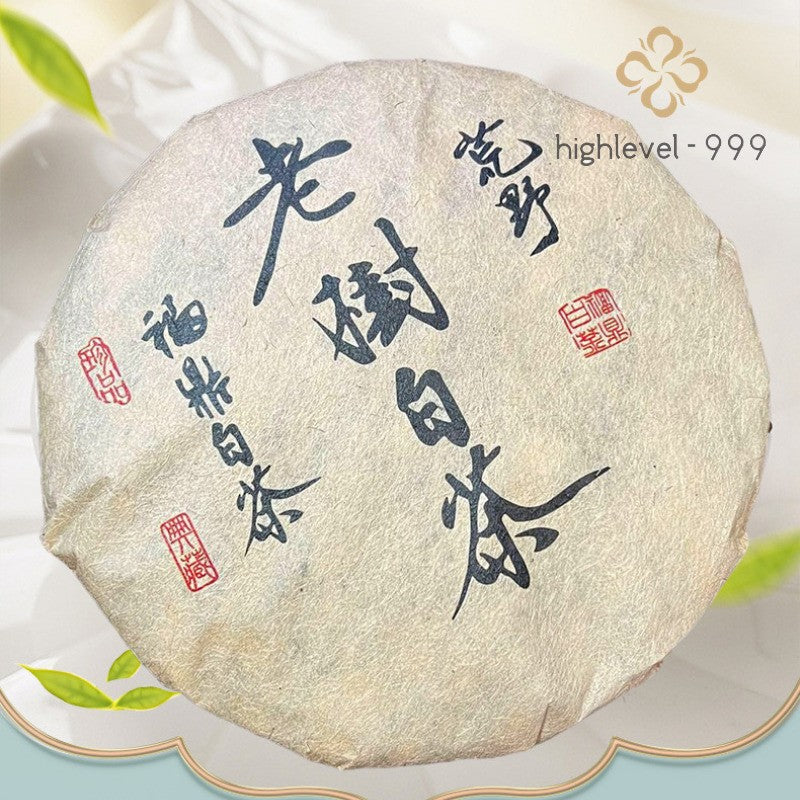 350g White Tea Cake Fuding 2010 Aged Mountain Shoumei Jujube Aroma Leaf Tea