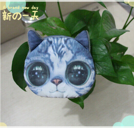 Money Bag Women Coin Purse Wallet Cute Small Zipper Pouch Bag Lady Animal Change