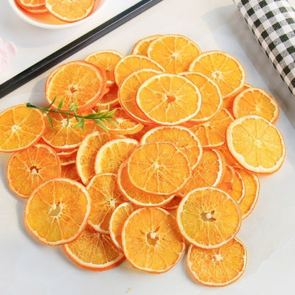 Dried Orange Slices, Plant Based Decors, 100% Naturally Dried Orange Fruit Tea