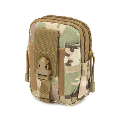 Men Tactical Pouch Belt Waist Pack Bag Pack Running Pouch Travel Camping Bag