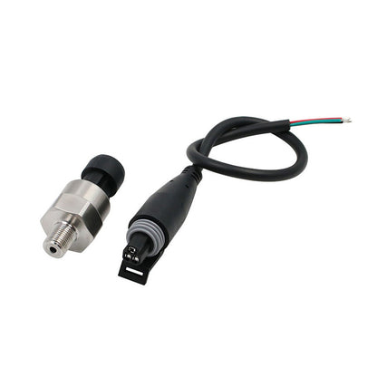 UNIVERSAL 5V PRESSURE TRANSDUCER SENDER 300 PSI OIL FUEL AIR WATER W/ CONNECTOR