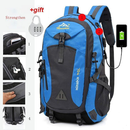 Mountaineering Backpack Men Riding Sport Bags Outdoor Backpacks Hiking Bag Men