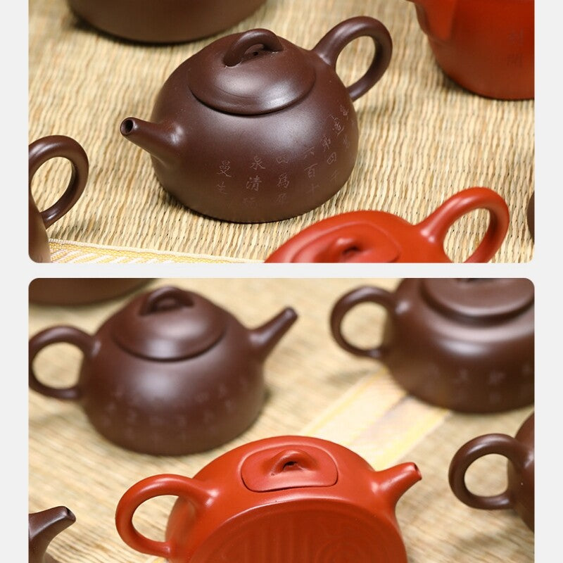 18 Tea Pots True Yixing Zisha Tea Pot Wholesales Full Handmade Marked Master Pot