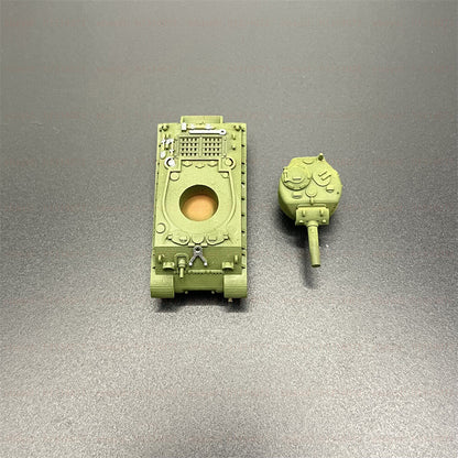 1/144 American M4a3-105 Sherman Medium Tank Painted Finished Model