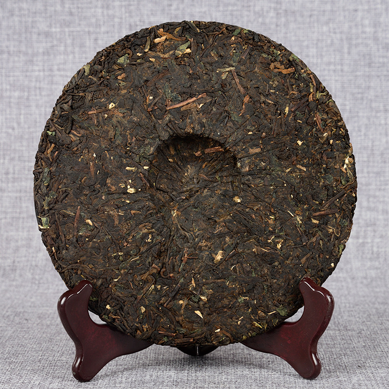 357g Yunnan Pu-erh Ripe Tea Cake Gnocchi Seven Cakes Ripe Tea Cake Pu-erh Cake