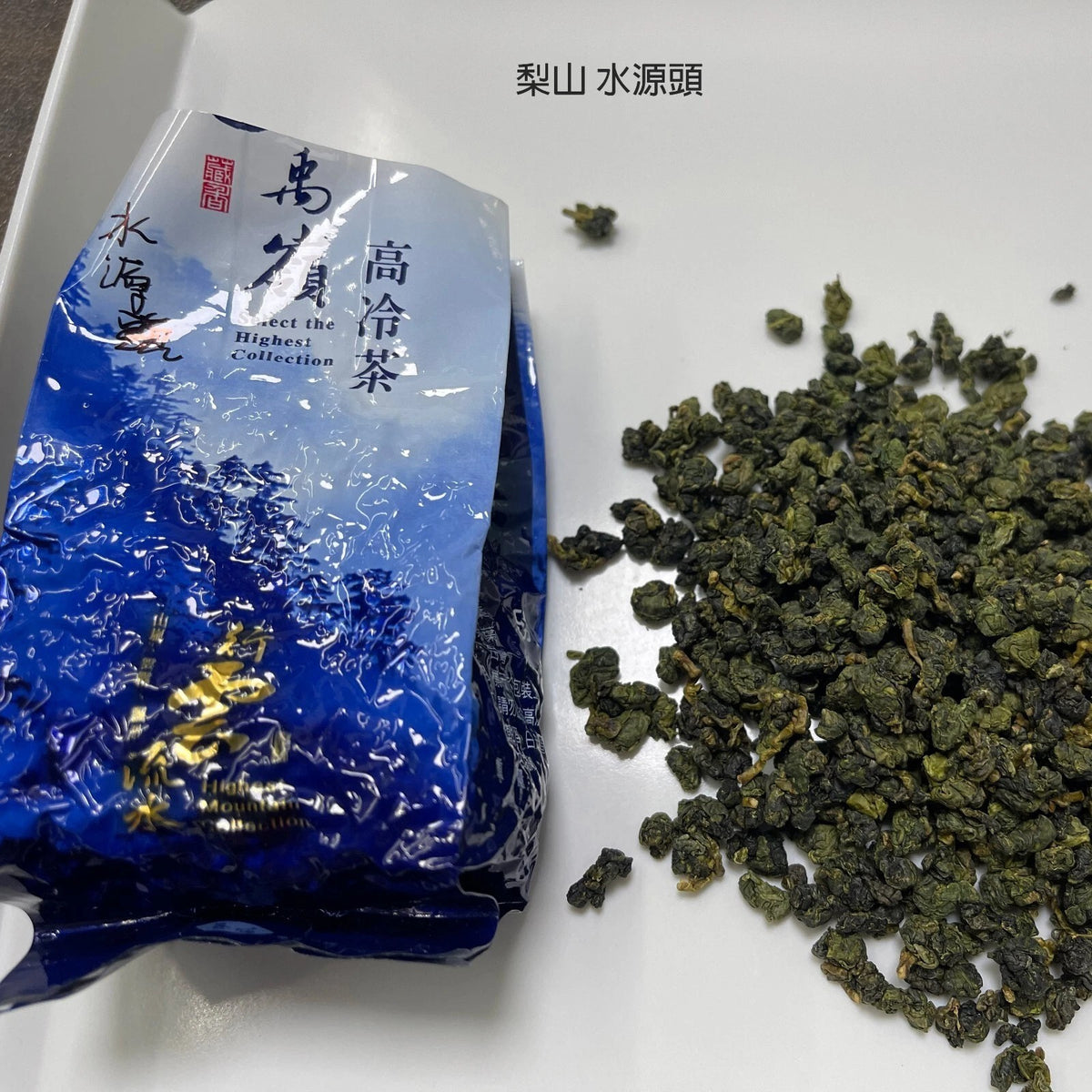 Taiwan unique tea,Chin-Shin-Oolong,梨山水源頭Lishan water source,75g*8