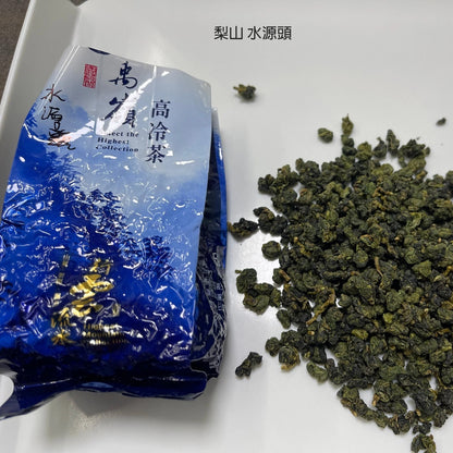 Taiwan unique tea,Chin-Shin-Oolong,梨山水源頭Lishan water source,75g*8