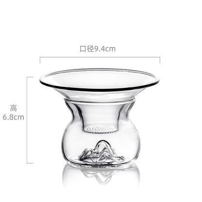 Japanese Glass Tea Leaking Tea Strainer Tea Filter Creative Kung Fu Tea Set Tea