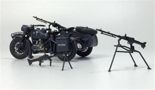 atlas R75 for BMW Motorcycle Grey with gun 1/24 FINISHED MODEL Motorcycle