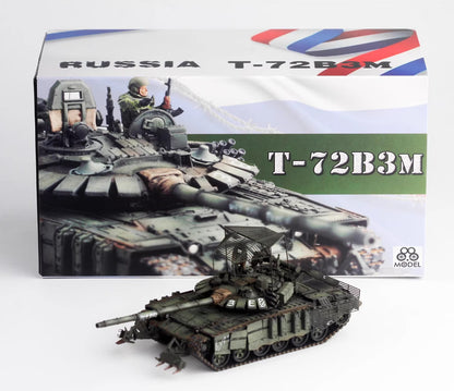 1:72 88MODEL T-72B3M Main Tank Army Military Vehicle Resin Metal Armor Model