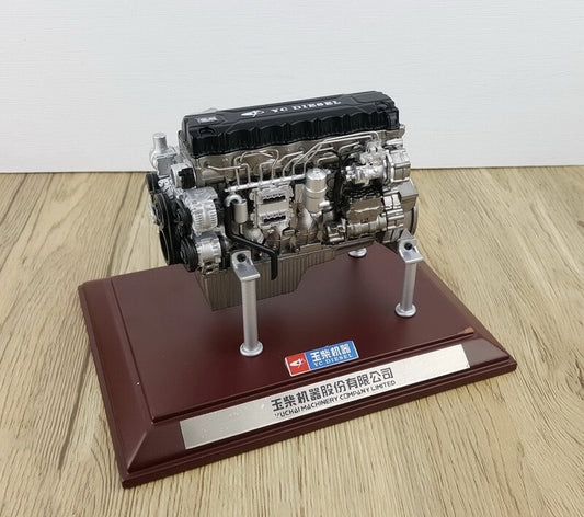 1:12 YC DIESEL Engine Transmission Construct Machine Equipment Diecast Model