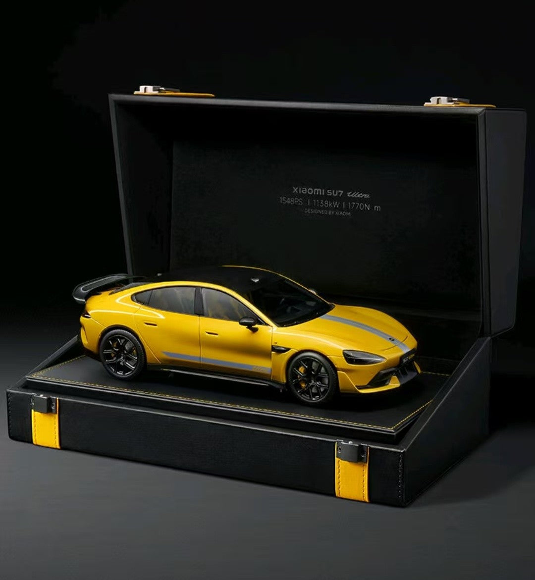 1:18 29CM Xiaomi SU7 Ultra Car Roadster Supercar Diecast Model Deluxe Edition