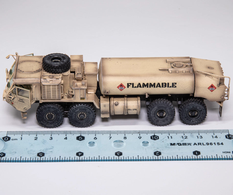 1:72 AM HEMTT Heavy-duty High Mobility Tactical Truck M978 Tanker Resin Model