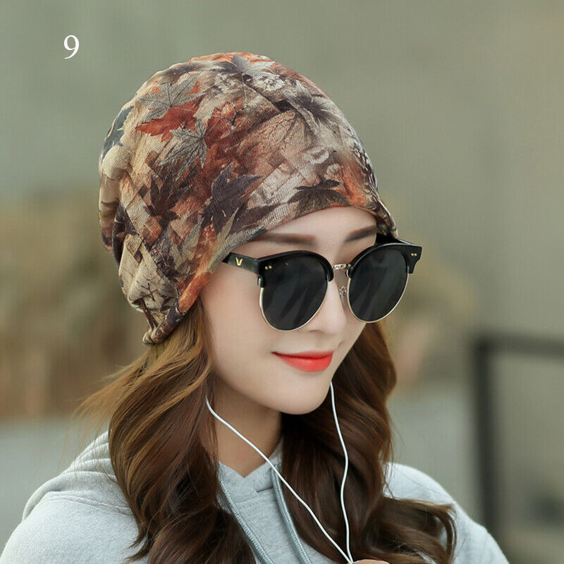 Beanie Hat Mens Ladies Womens Slouchy Warm Ski Skull Cap Hair Loss Turban Hat*US