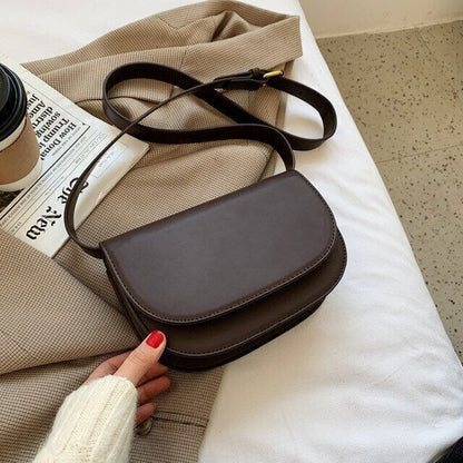 Bag PU Leather Crossbody Bags Women Winter Shoulder Chest Bag Ladies Handbags