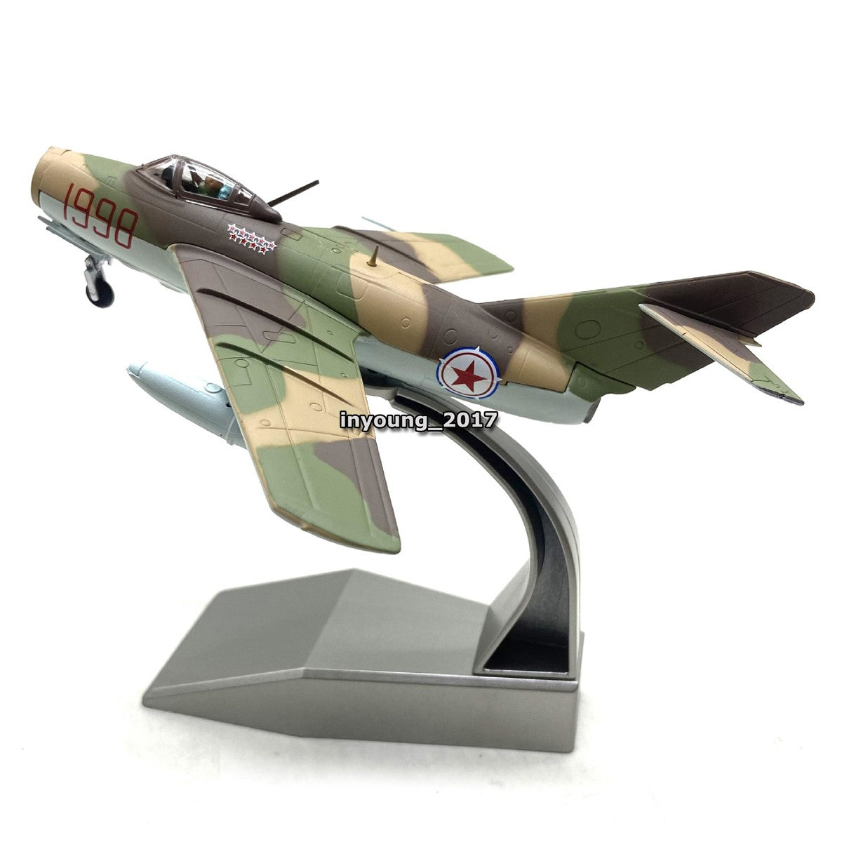 1:72 Mikoyan MiG-15 Fighter Plane Aircraft Model Diecast Military Airplane Model
