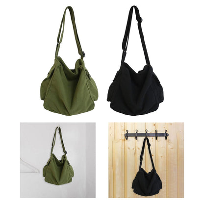 Multifunction Canvas Bag Large Backpack Tote Purse Handbag Retro Shoulder Bags