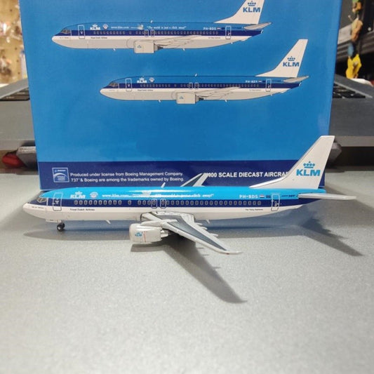 1:400 JC Wings KLM B737-400 PH-BDS Passenger Airplane Diecast Aircraft Model