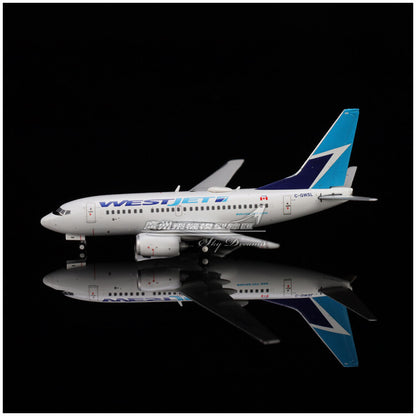 1:400 GeminiJets WESTJET BOEING B737-600 Airplane Diecast Plane Aircraft Model
