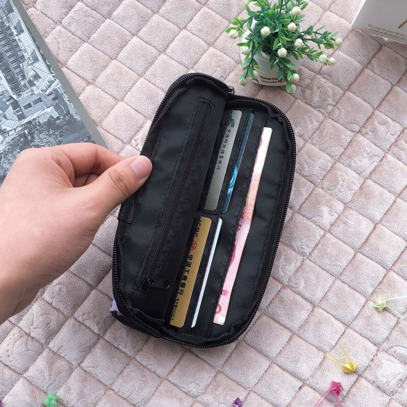Oil Painting Sunflower Starry Night Wallet Women Purse Credit Card Phone Holders