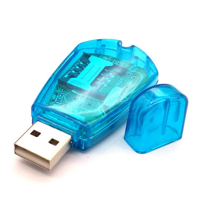 Portable PC GSM Devices Phone SIM Card Reader & Drive For Windows XP/Vista/7 v
