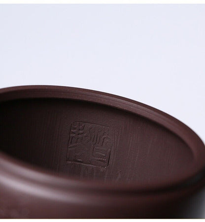 210cc Handmade Purple Clay Tea Pot in Yixing, China Han Hua Gong Fu Hu Tea Pot-