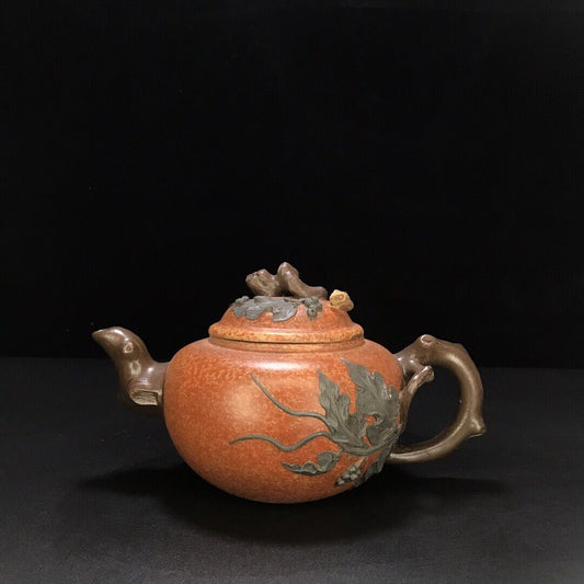 vintage chinese yixing purple clay teapot zisha ceremony teaware collection rare