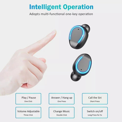 Audifonos Bluetooth 5.0 Inalambricos Auriculares Para Telefonos Celular Tablet