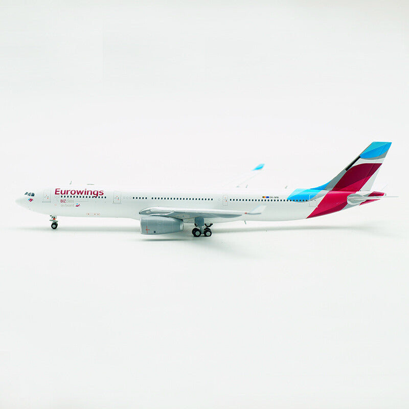 JC Wings Eurowings for Airbus A330-300 OO-SFB 1/400 DIECAST plane Pre-builded