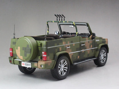 1:18 Scale 28CM BAIC B80 C Parade Vehicle Jeep Diecast Car Model Collection