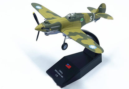 AMER China Curtiss P-40B 1942 1/72 DIECAST Aircraft Pre-built Model