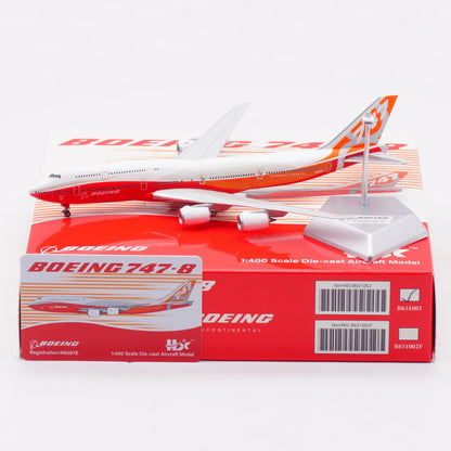 1:400 HX Models BOEING 747-8 Passenger Airplane Plane Diecast Aircraft Model