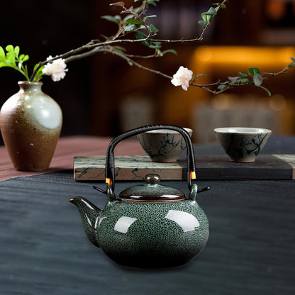 Ceramic Teapot for Boiling Hot Water Tea Dispenser Teaware
