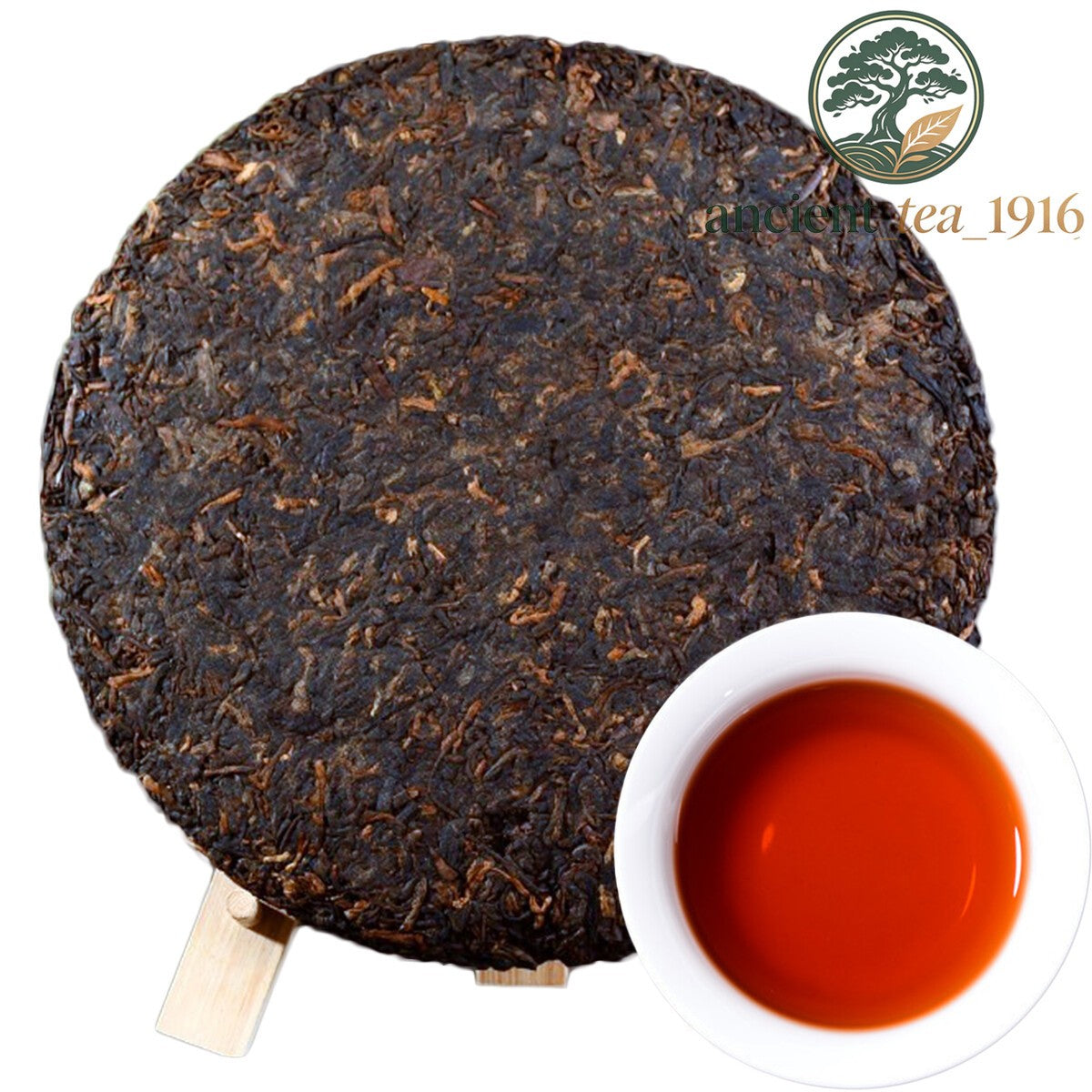 Premium Yunnan Menghai Ancient Tree Ripe Puerh Tea 357g Natural