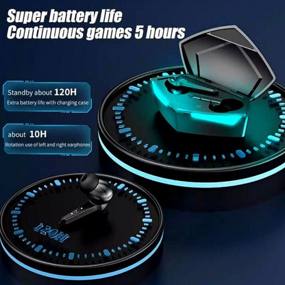 Bluetooth 5.2 Wireless Earbuds Headphone Headset Noise Cancelling TWS Waterproof